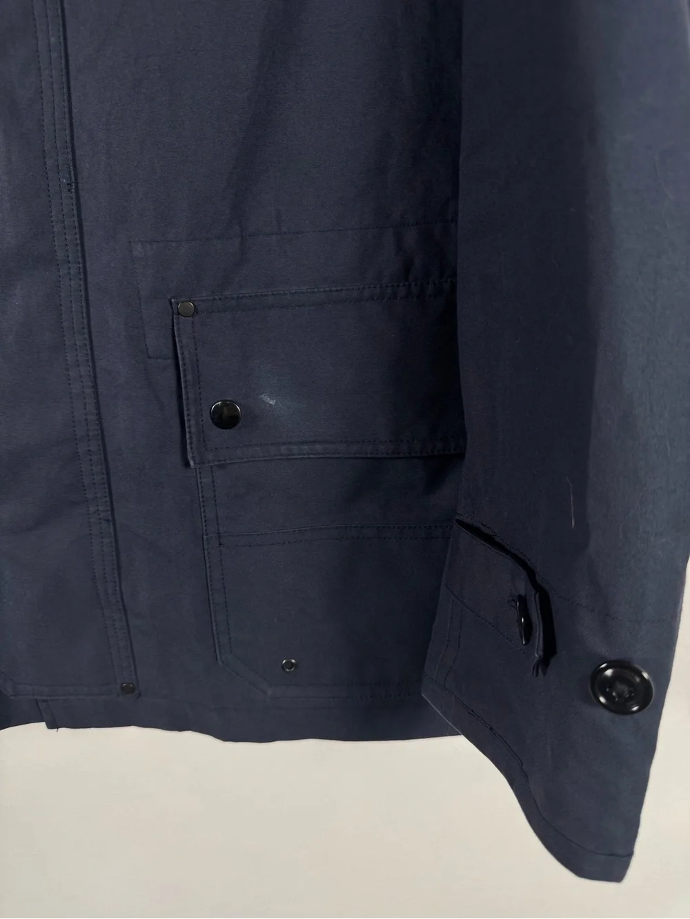 J. Crew Men's S Halley Stevenson Waxed-cotton Fireman Bretton Toggle Jacket Barn